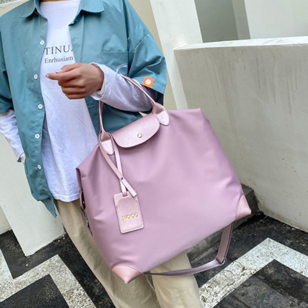 Fitness Travel Bags For Women Oxford Shoulder Bag Totes - Image 4