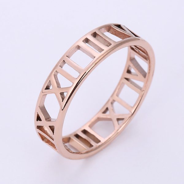 Fashion Simple Stainless Steel Ring - Image 10