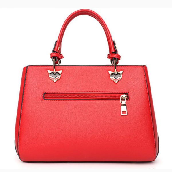 Women Hairball Ornaments Totes Patchwork Handbag Party Purse Ladies Messenger Crossbody Shoulder Bags Women Handbags - Image 3