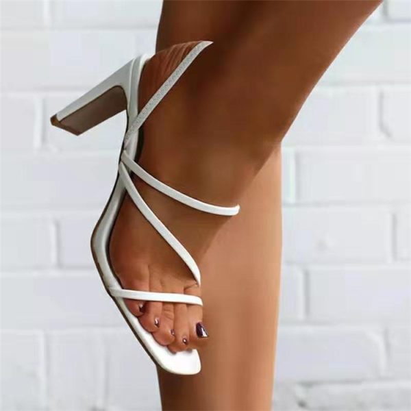 Stiletto Sandals Plus Size 36-43 Woman High Heels Shoes Lady - Image 3