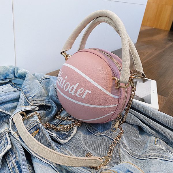 Basketball Shape Handbags and Purses for Women Chain Shoulder Crossbody Bag Girls Ladies HandBags - Image 7