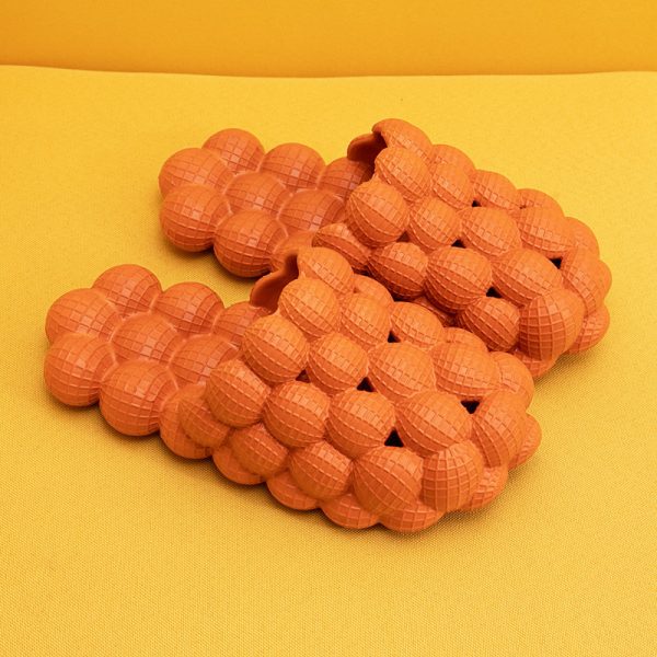 New Summer Fashion Massage Mesh  Bubble  Bathroom Slides Home Indoor Anti-Skid Shoes - Image 6