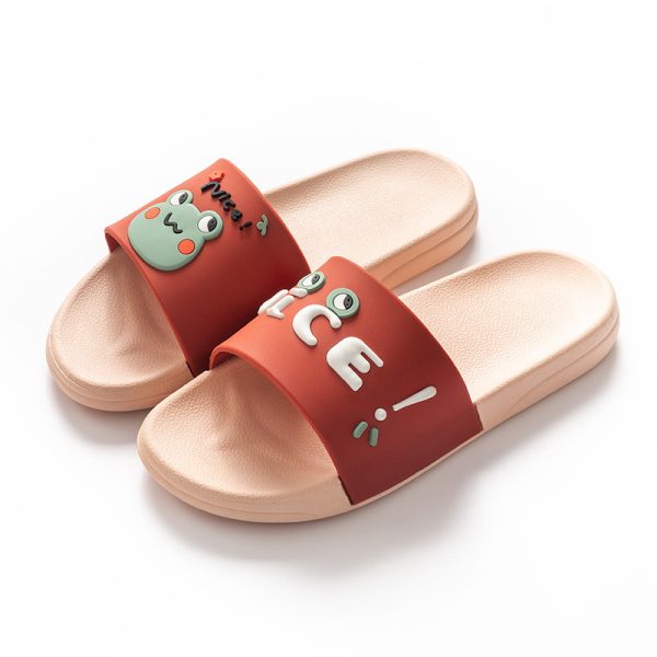 Female Summer Cartoon Bathroom House Slippers - Image 4