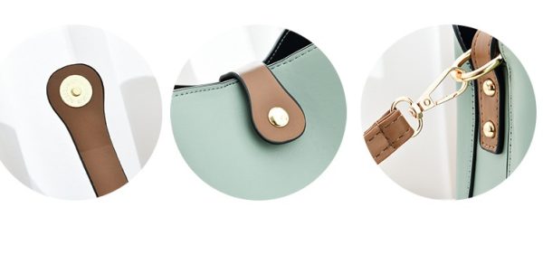 Bucket Bag Fashion Korean Style Shoulder Bag Cross-border Female Bag - Image 10