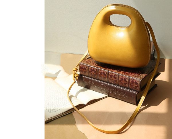 Fashion Shell Type Round Flap Women Handbag Messenger Bags - Image 4