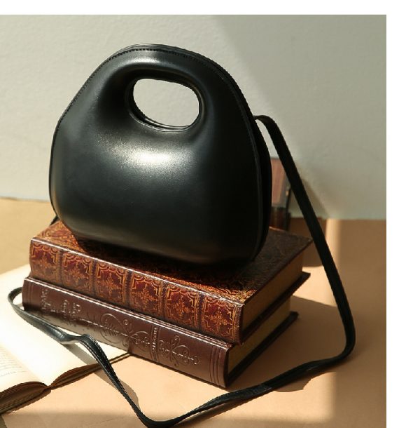 Fashion Shell Type Round Flap Women Handbag Messenger Bags - Image 3