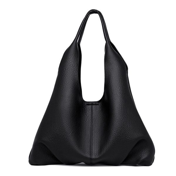 Ins Design Underarm Bags Fashion Solid Color Large Capacity Simple Shoulder Bag For Women Party Bags - Image 10