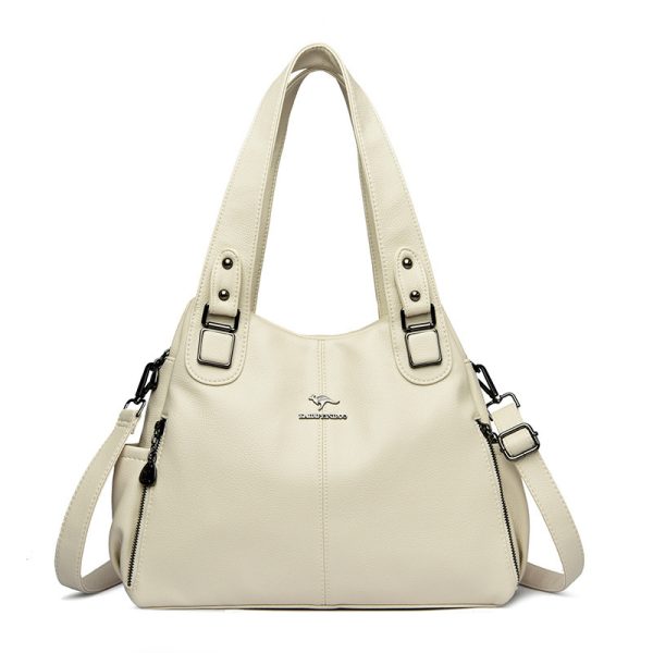 New Women's Shoulder Bag Fashion Elegant Crossbody Bag Vintage Shoulder Tote Bag Designer Ladies Large Capacity Purse Bags - Image 2
