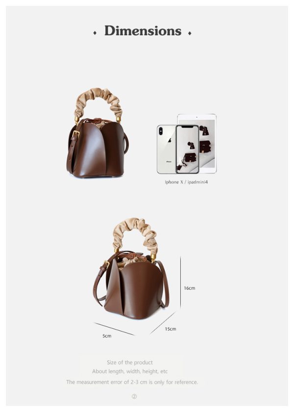 Flower bucket bag - Image 5