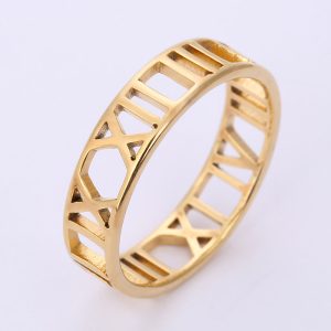 Fashion Simple Stainless Steel Ring