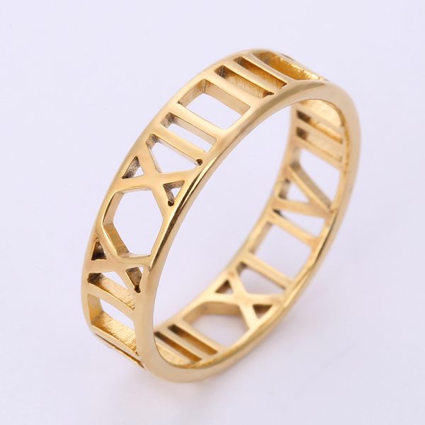 Fashion Simple Stainless Steel Ring