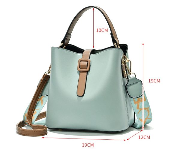Bucket Bag Fashion Korean Style Shoulder Bag Cross-border Female Bag - Image 9
