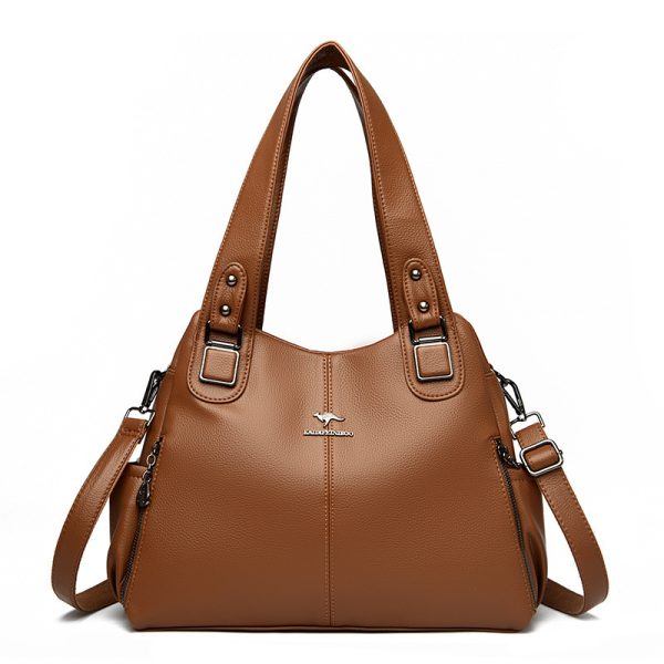 New Women's Shoulder Bag Fashion Elegant Crossbody Bag Vintage Shoulder Tote Bag Designer Ladies Large Capacity Purse Bags - Image 9