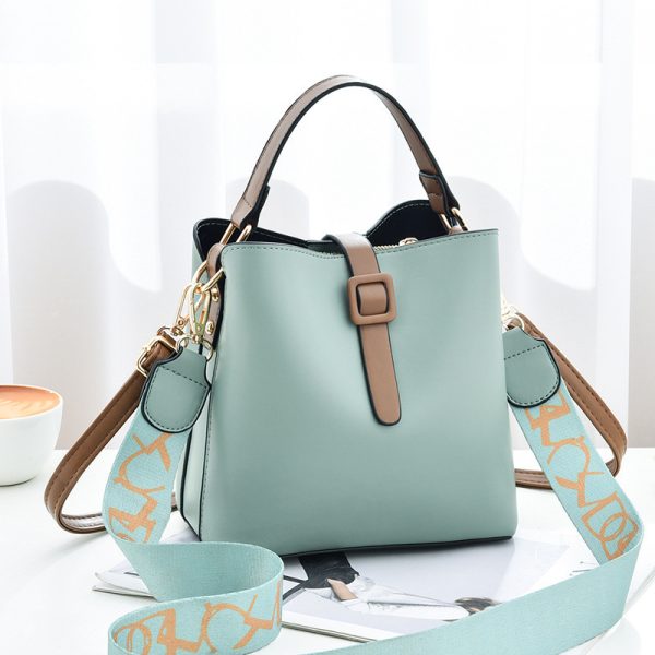 Bucket Bag Fashion Korean Style Shoulder Bag Cross-border Female Bag - Image 5