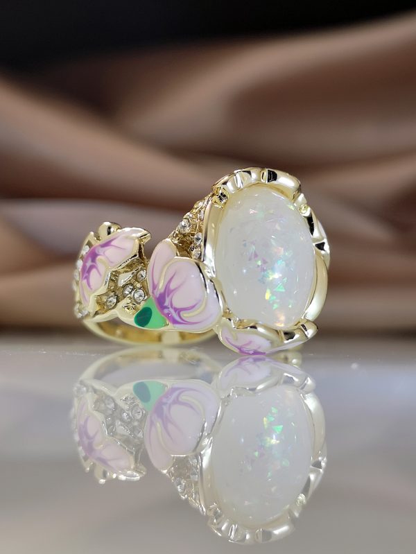 Simple Geometric Personality Metal Ring - Image 4