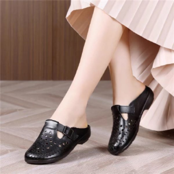 Toe Cap Semi Slipper Women's Summer Outerwear - Image 6