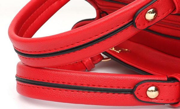 Women Hairball Ornaments Totes Patchwork Handbag Party Purse Ladies Messenger Crossbody Shoulder Bags Women Handbags - Image 2