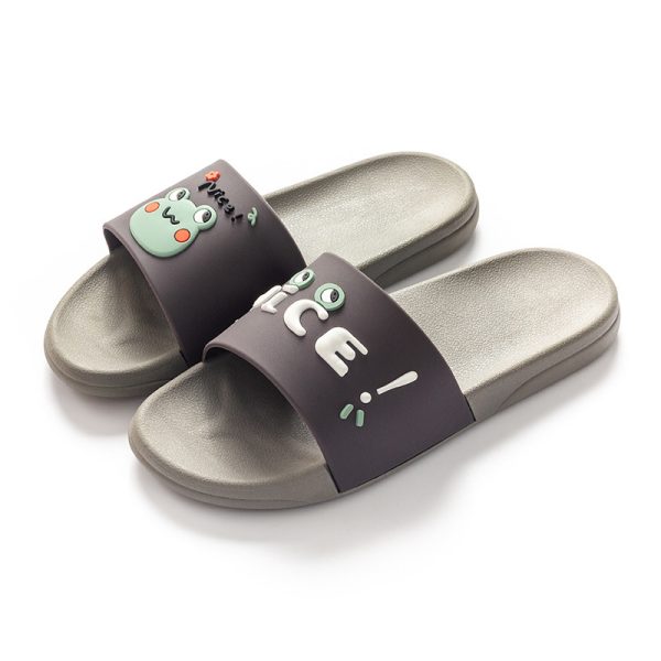 Female Summer Cartoon Bathroom House Slippers - Image 5