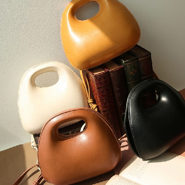 Fashion Shell Type Round Flap Women Handbag Messenger Bags - Image 5