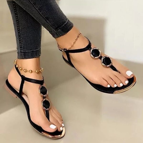 Women's Flat Sandals Summer Beach Shoes - Image 7