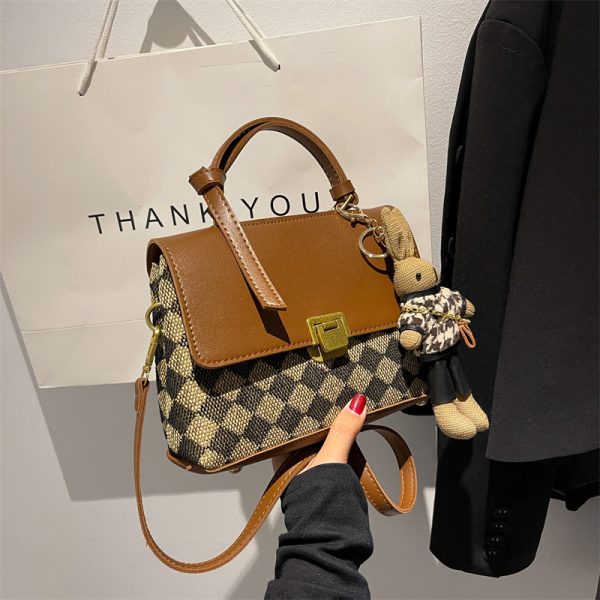Black And White Contrast Color Trend Korean Female Bag - Image 10