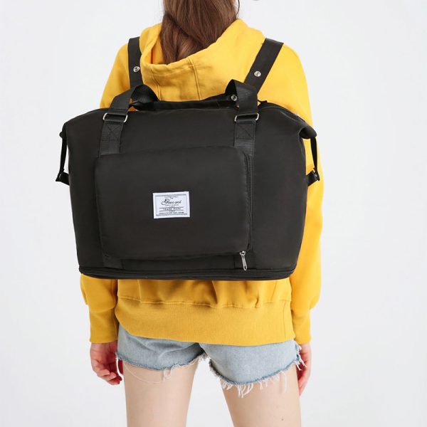 Folding Travel Bags For Backpack Handbag Sholder Bag Gym Fitness Weekender Overnight Women - Image 10