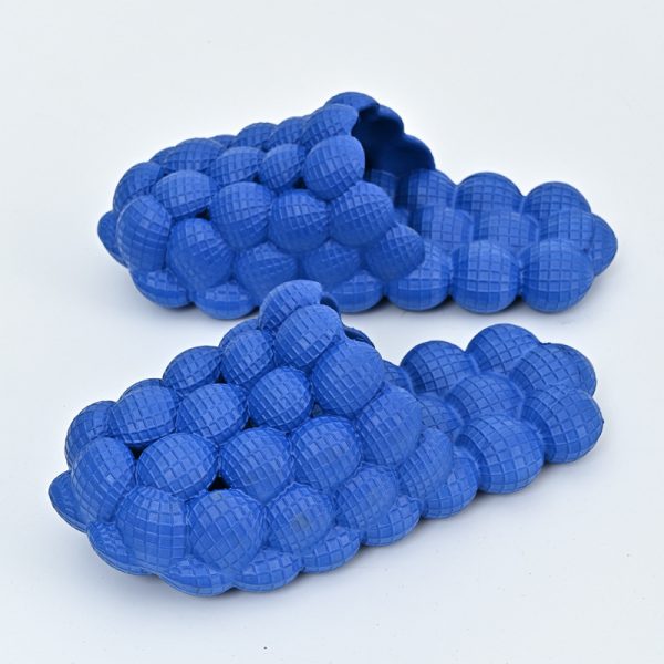New Summer Fashion Massage Mesh  Bubble  Bathroom Slides Home Indoor Anti-Skid Shoes - Image 8