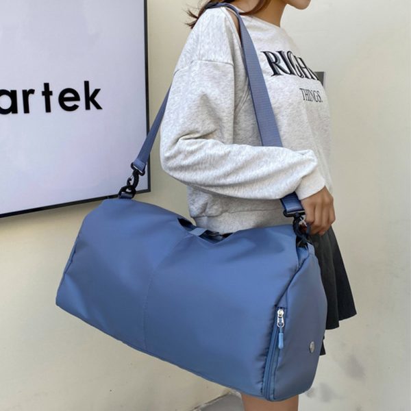 Women Yoga Bag Sports Fitness Dry And Wet Separation Large Capacity Storage Travel Bags Can Carry Yoga Mats - Image 7