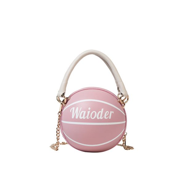Basketball Shape Handbags and Purses for Women Chain Shoulder Crossbody Bag Girls Ladies HandBags - Image 5