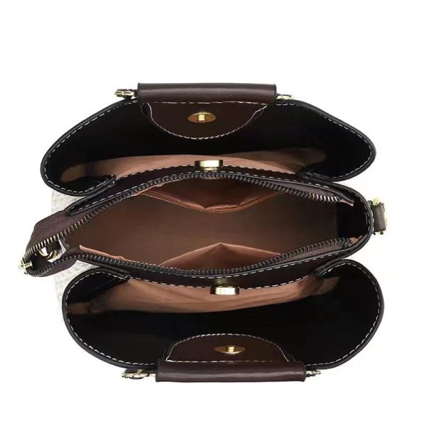 Women's Vintage Fashion Print Handbag - Image 9