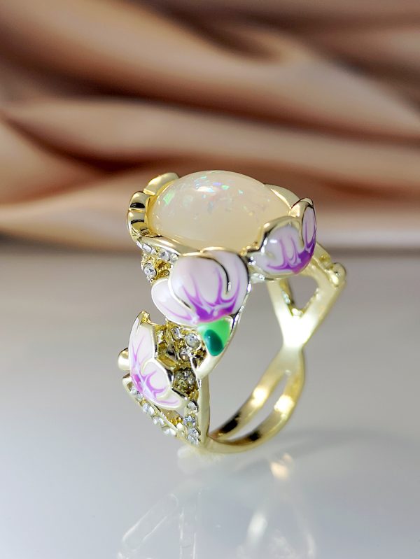 Simple Geometric Personality Metal Ring - Image 3