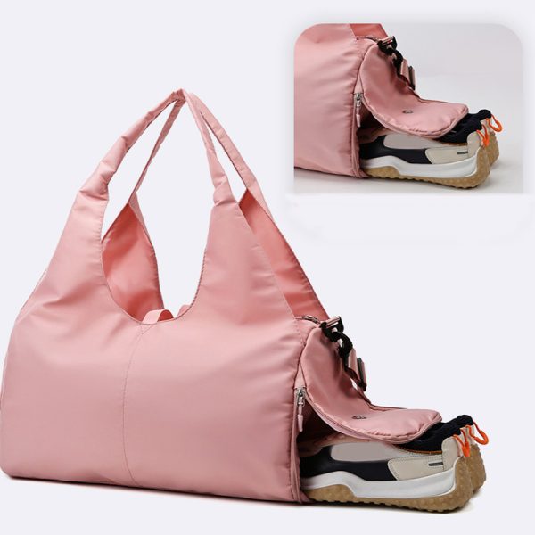 Women Yoga Bag Sports Fitness Dry And Wet Separation Large Capacity Storage Travel Bags Can Carry Yoga Mats - Image 4