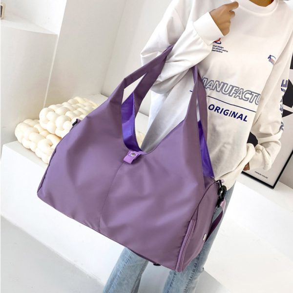 Women Yoga Bag Sports Fitness Dry And Wet Separation Large Capacity Storage Travel Bags Can Carry Yoga Mats - Image 8