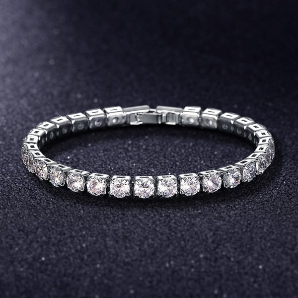 High-grade Light Luxury Bracelet Simple Tennis Chain - Image 10