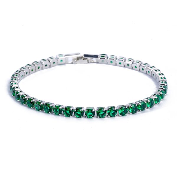 High-grade Light Luxury Bracelet Simple Tennis Chain - Image 4