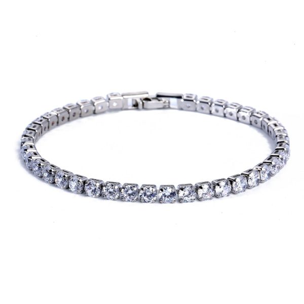 High-grade Light Luxury Bracelet Simple Tennis Chain - Image 3