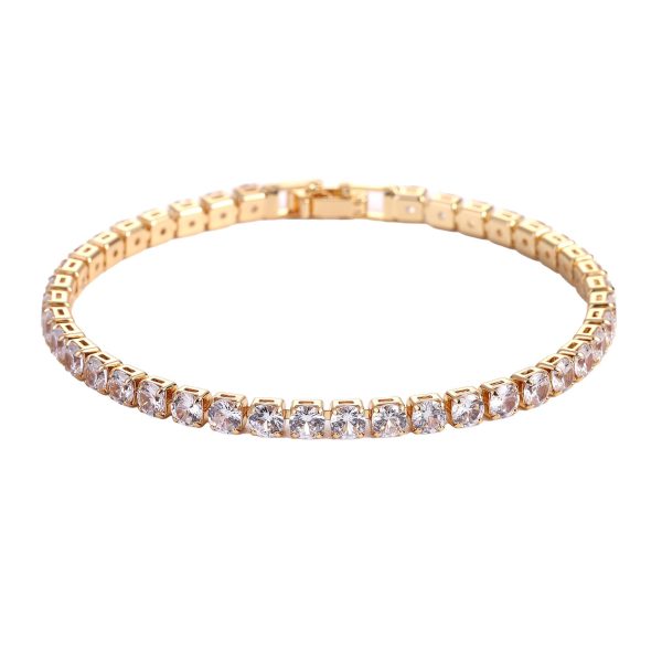 High-grade Light Luxury Bracelet Simple Tennis Chain - Image 2
