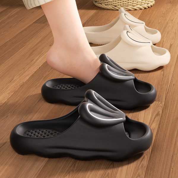 Cute Rabbit Slippers For Women Indoor And Outdoor Non-slip Thick Soles Floor Bathroom EVA Slippers Fashion Cartoon House Shoes - Image 7