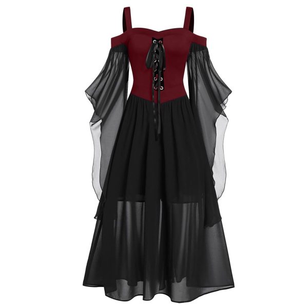 Halloween Witch Sling Strap And Big One Piece Dress - Image 3