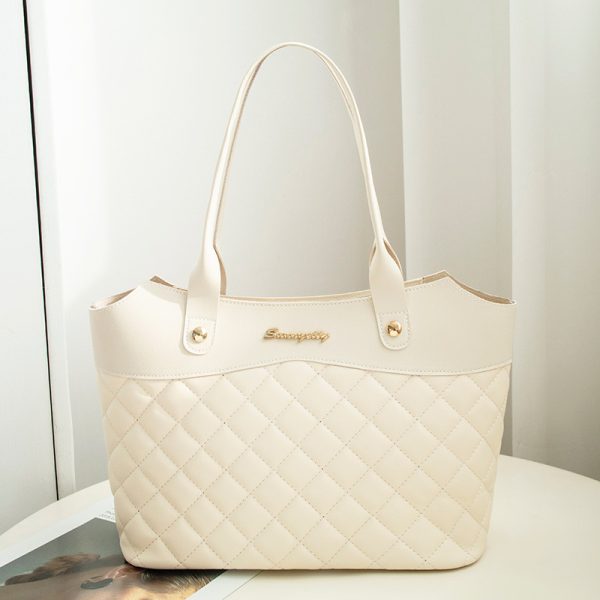 Rhombus Handbag Women Shopping Shoulder Crossbody Bags - Image 5