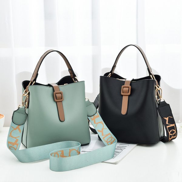 Bucket Bag Fashion Korean Style Shoulder Bag Cross-border Female Bag - Image 2