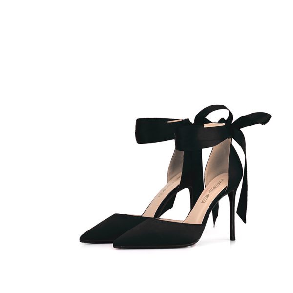 Women's Stiletto Pointed Toe Strappy High Heels - Image 5