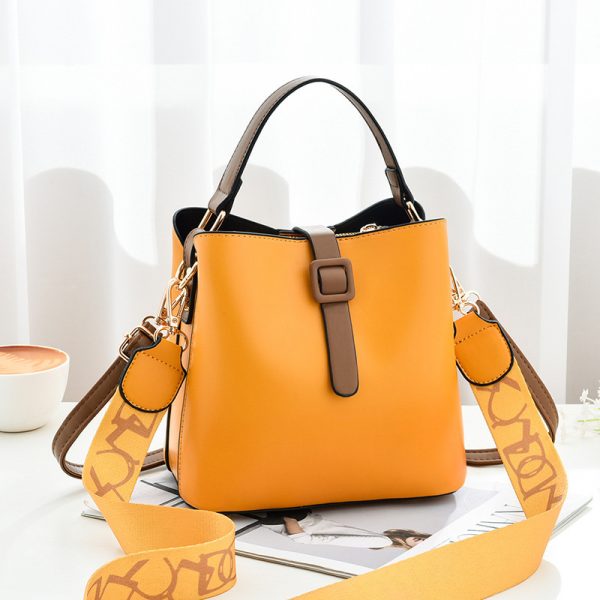Bucket Bag Fashion Korean Style Shoulder Bag Cross-border Female Bag - Image 3