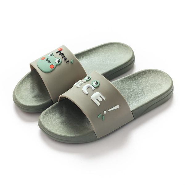 Female Summer Cartoon Bathroom House Slippers - Image 2
