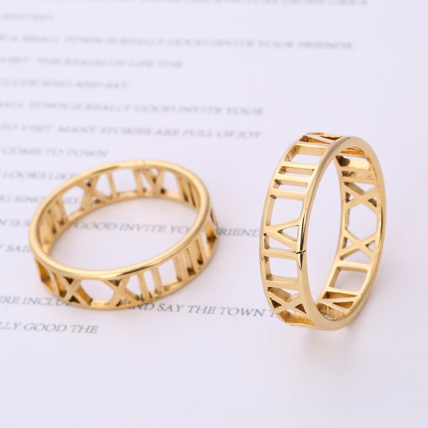 Fashion Simple Stainless Steel Ring - Image 9