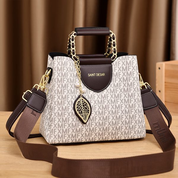 Women's Vintage Fashion Print Handbag - Image 7