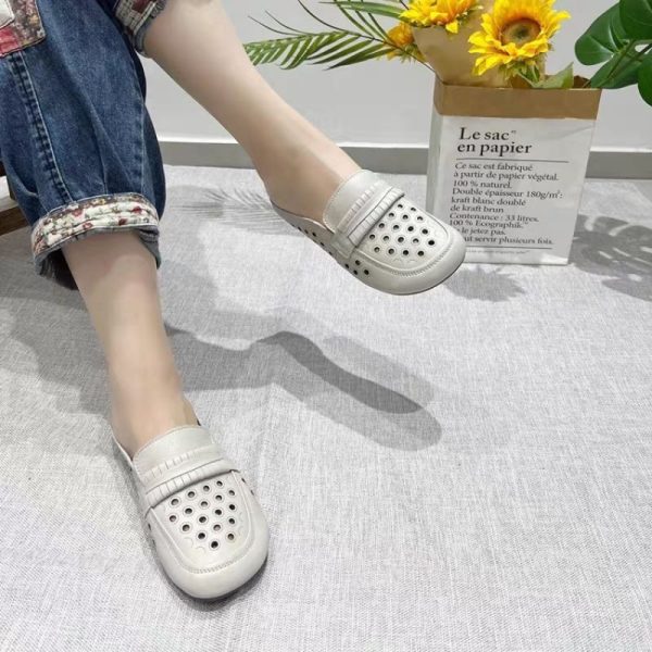 Toe Cap Semi Slipper Women's Summer Outerwear - Image 4