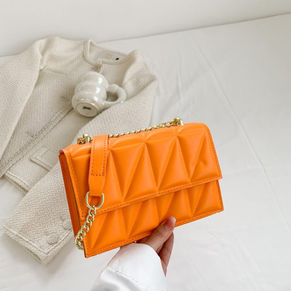 Small Square Bags Fashion Chain Crossbody Shoulder Bag - Image 7
