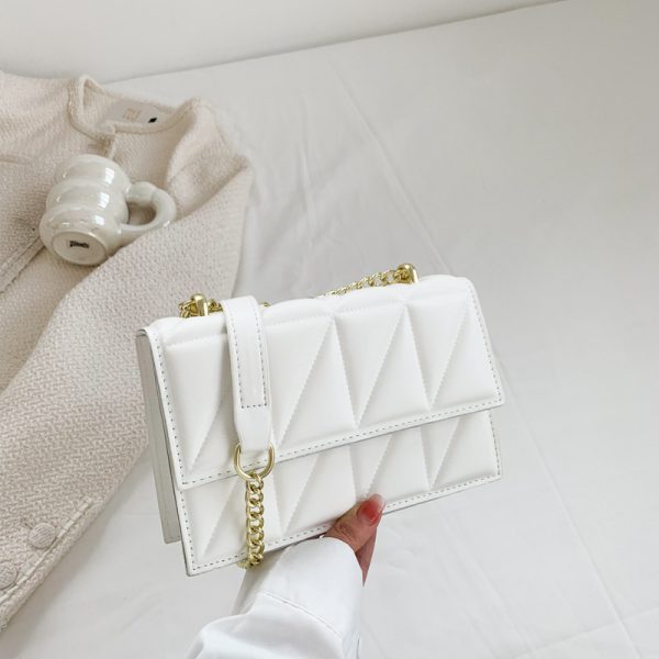 Small Square Bags Fashion Chain Crossbody Shoulder Bag - Image 9