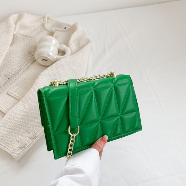 Small Square Bags Fashion Chain Crossbody Shoulder Bag - Image 5
